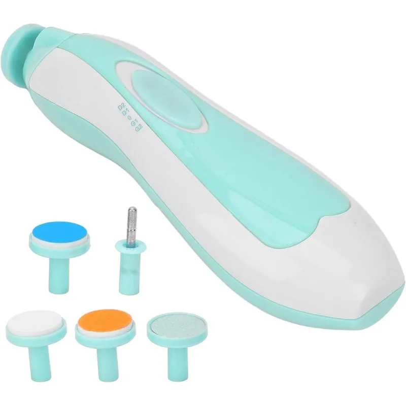 PENTHA - Lima Eléctrica para Uñas de Bebé Color Celeste