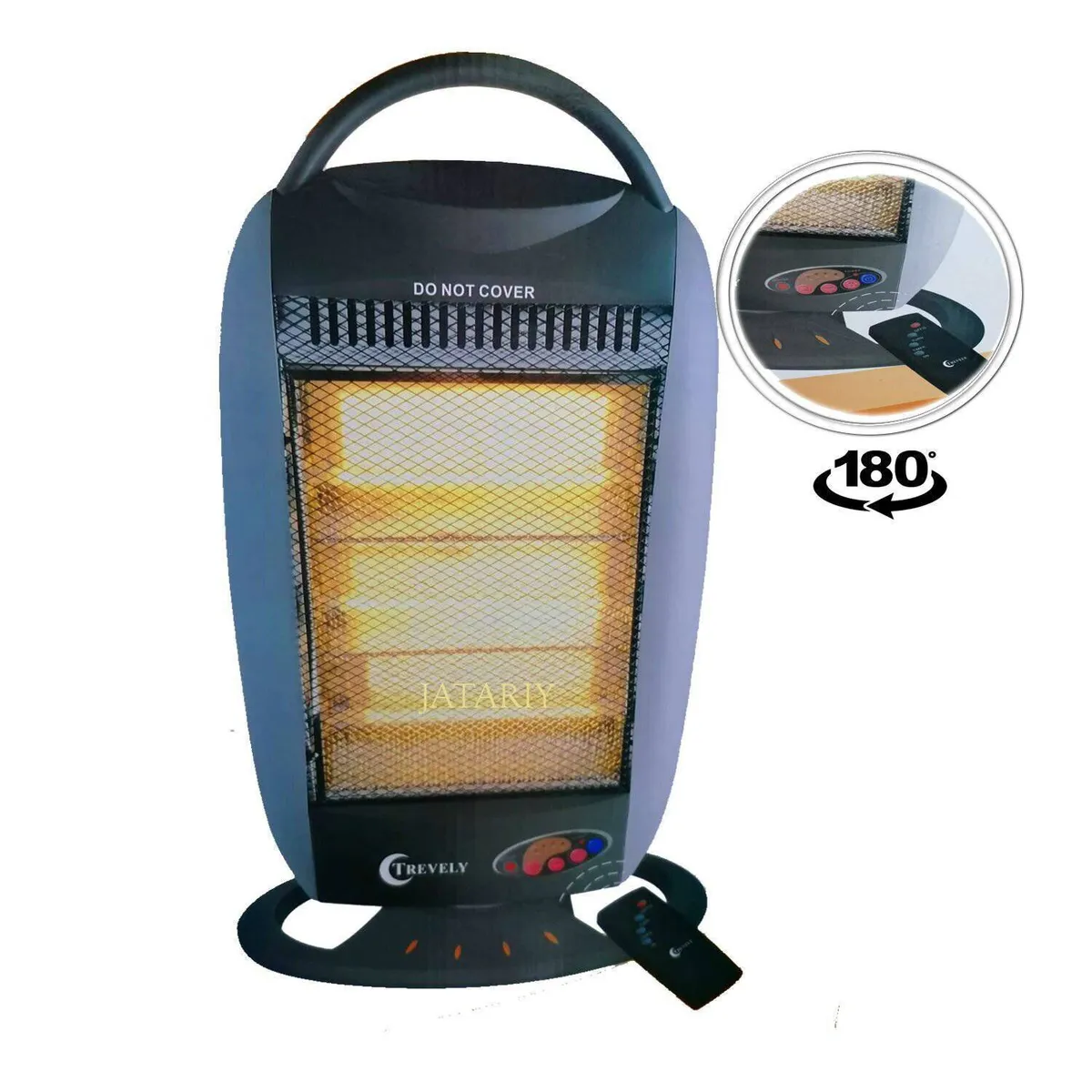 TREVELY - Calentador Halógeno con Control Remoto TCH-030