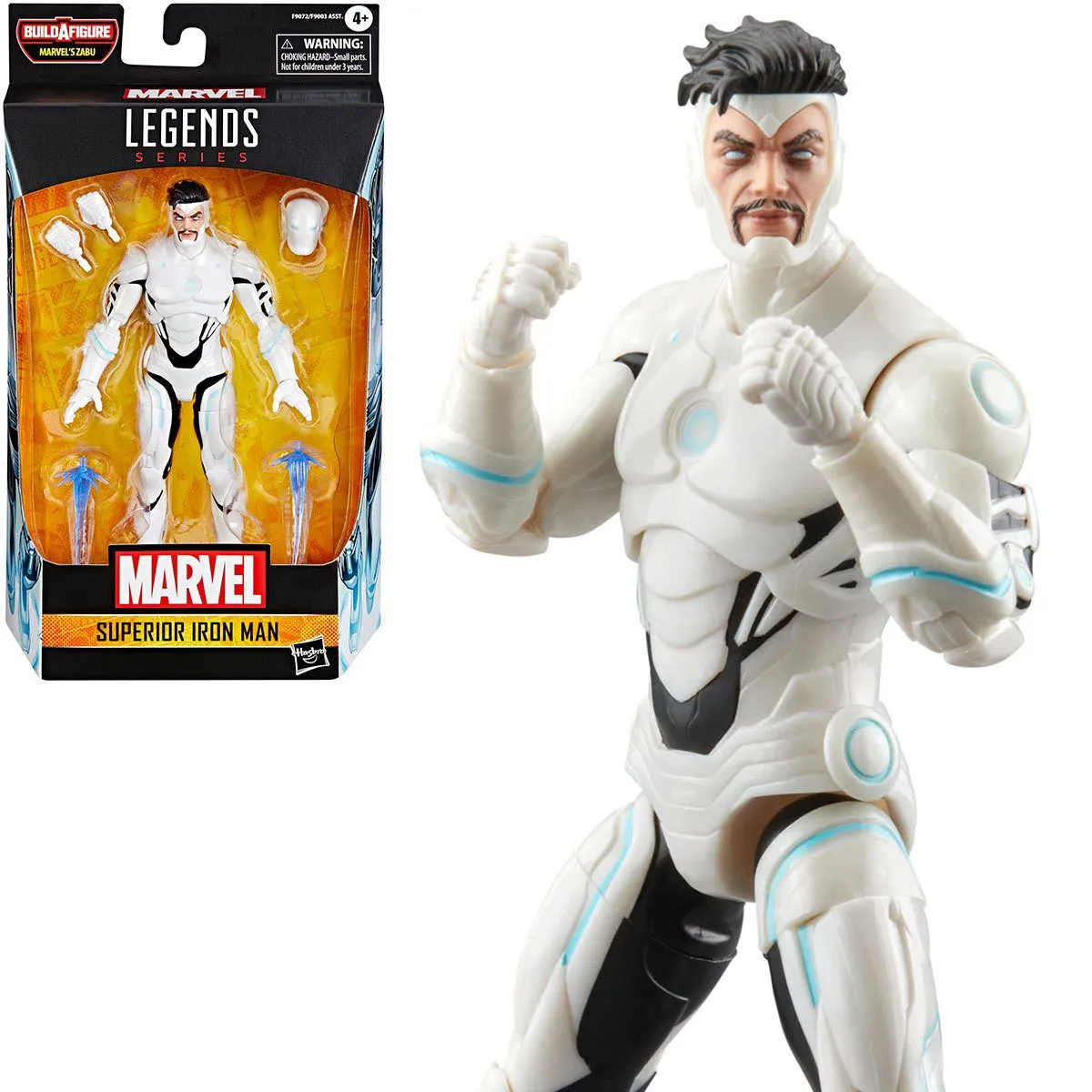 MARVEL - Ironman Marvel Legends Superior Iron Man Marvels Zabu BAF