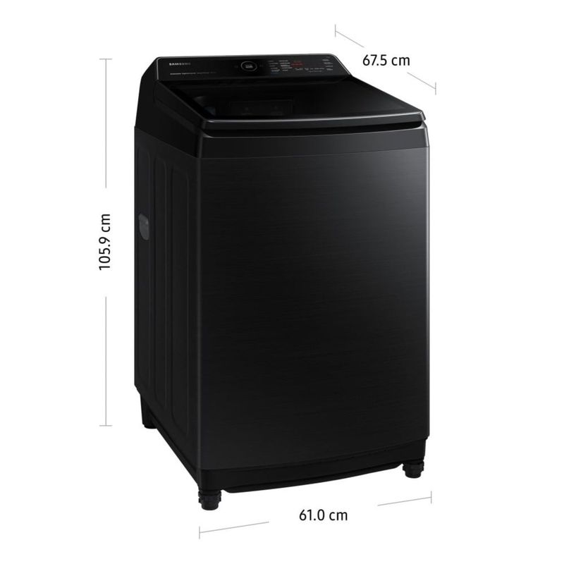 SAMSUNG - LAVADORA SAMSUNG 13 KG WA13CG5441BV/PE
