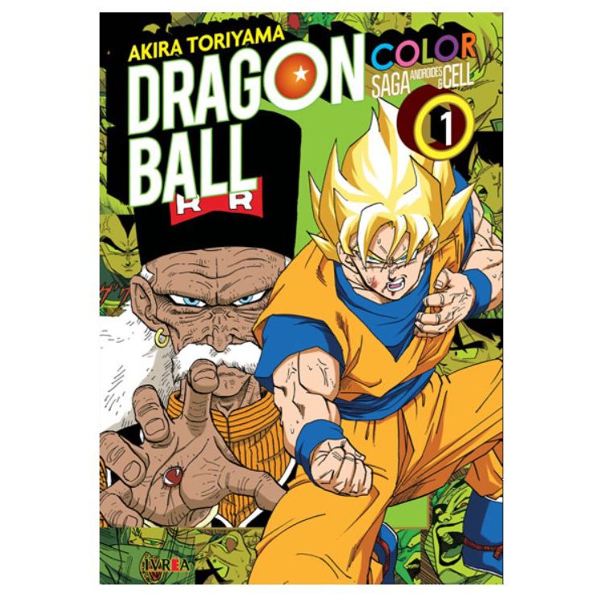 IVREA - Manga Dragon Ball Color Saga Cell Tomo 01