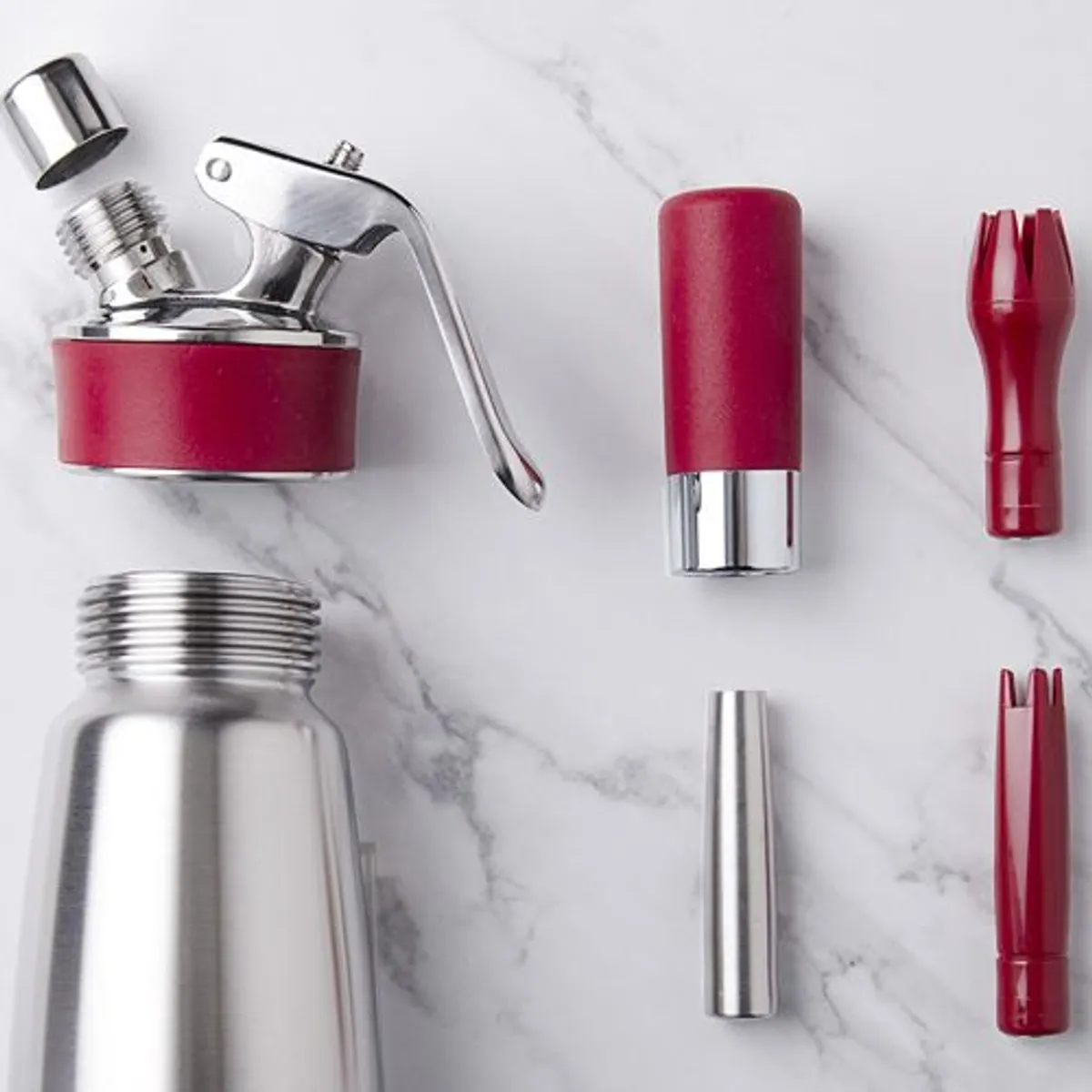 GENERICO - ISI SIFON DISPENSADOR DE CREMAS CREMA DE LECHE ISI 1LT CHANTILLY