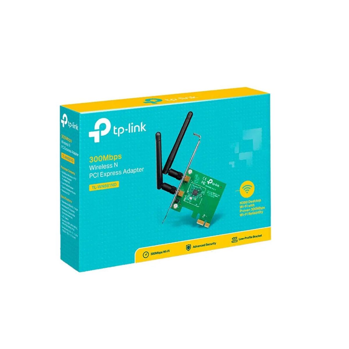 TP LINK - TARJETA DE RED TP-LINK TL-WN881ND PCI EXPRES 300MBPS