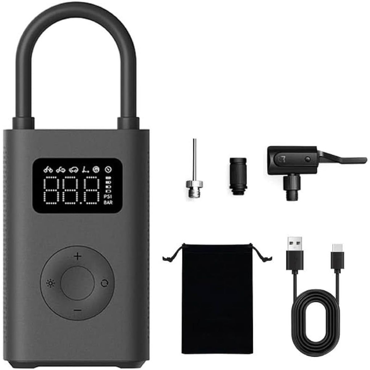 XIAOMI - COMPRESOR DE AIRE ELECTRICO PORTATIL XIAOMI 2