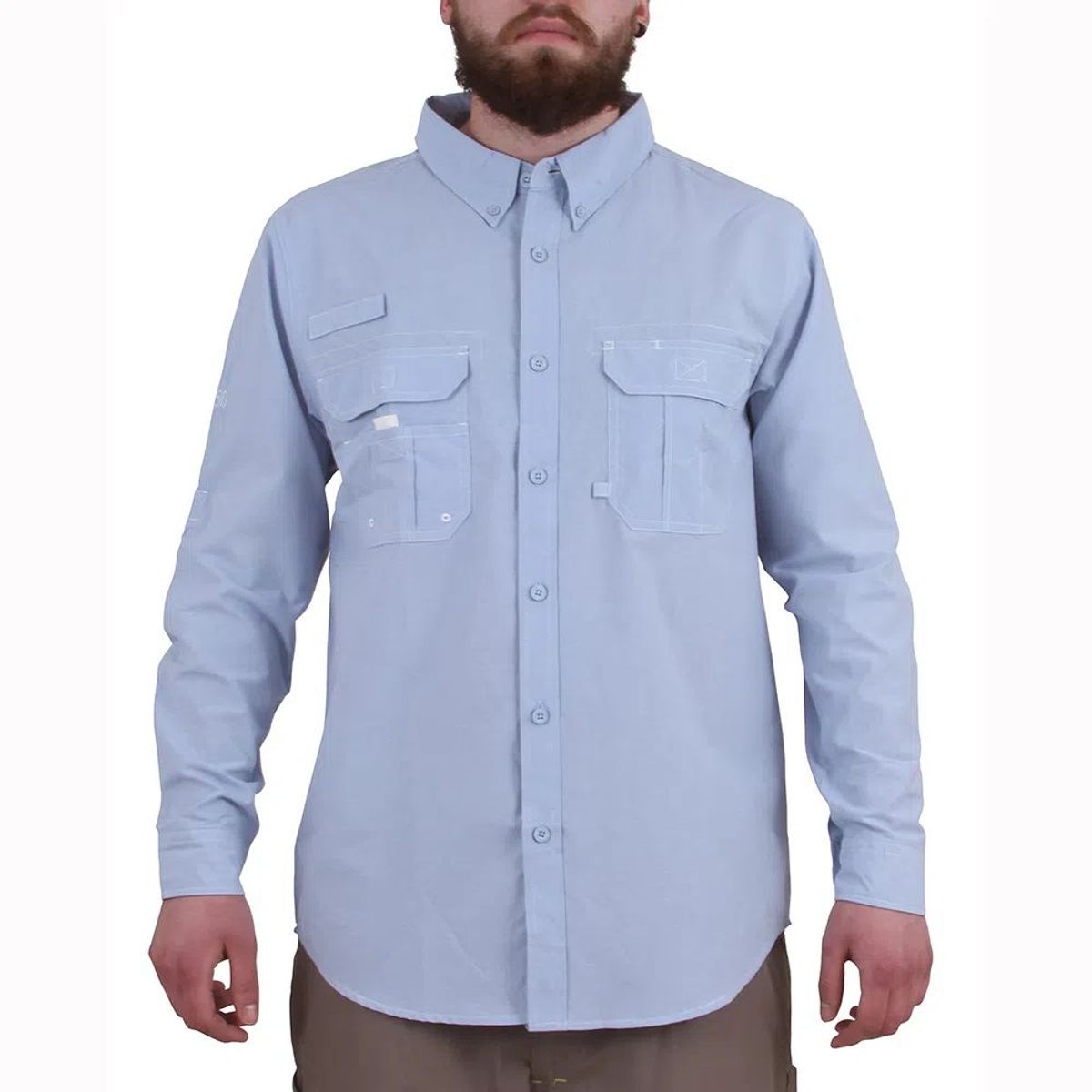 HARDWORK - CAMISA HW DUCK DRY HOMBRE CELESTE