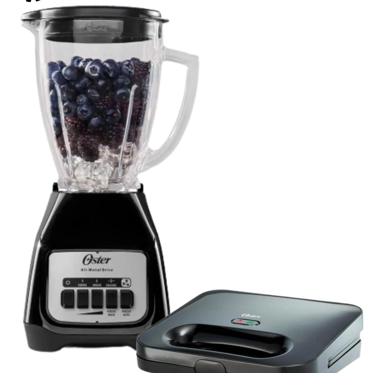 OSTER - Combo Oster Licuadora Blstkag Bpb+ Sandwichera 2885