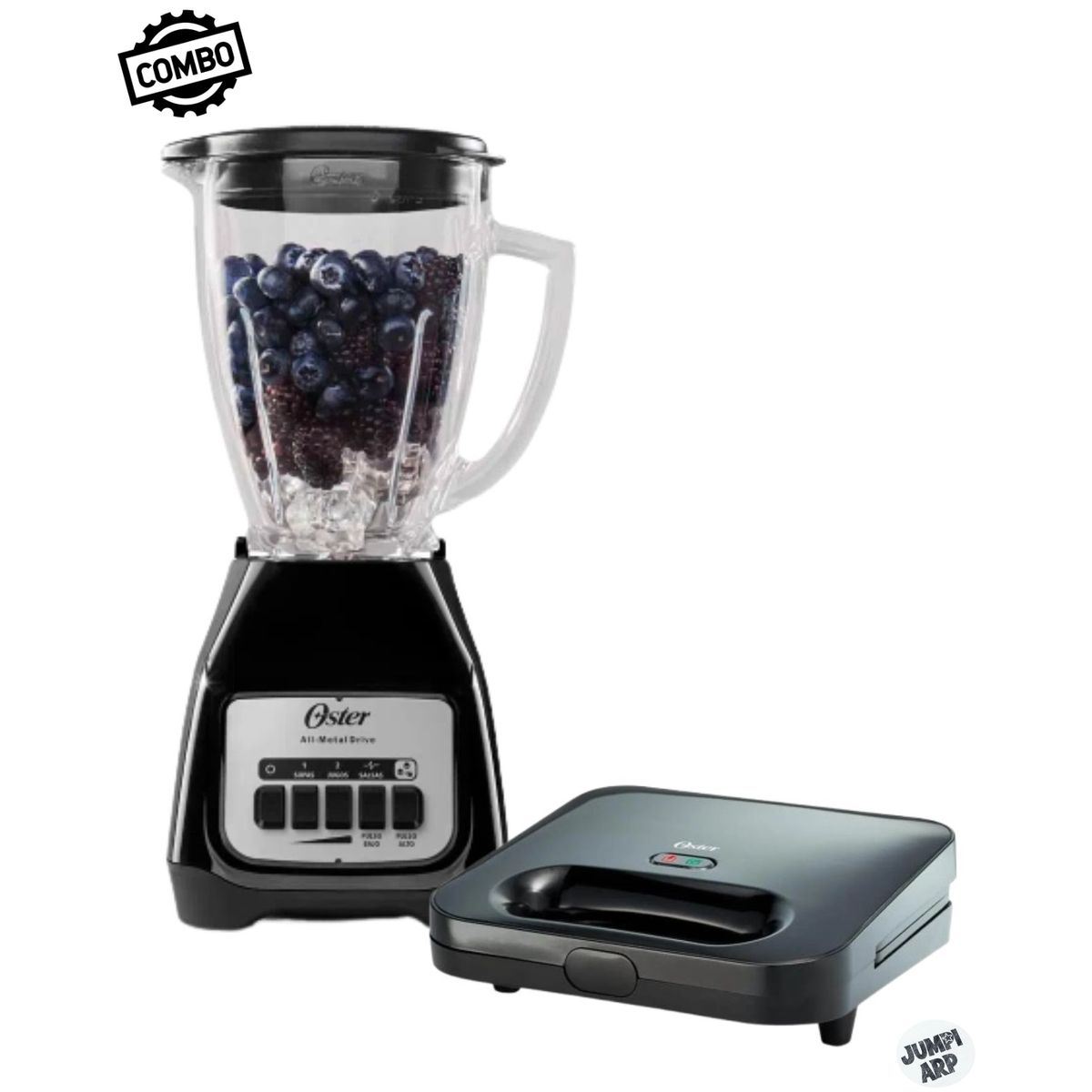 OSTER - Combo Oster Licuadora Blstkag Bpb+ Sandwichera 2885