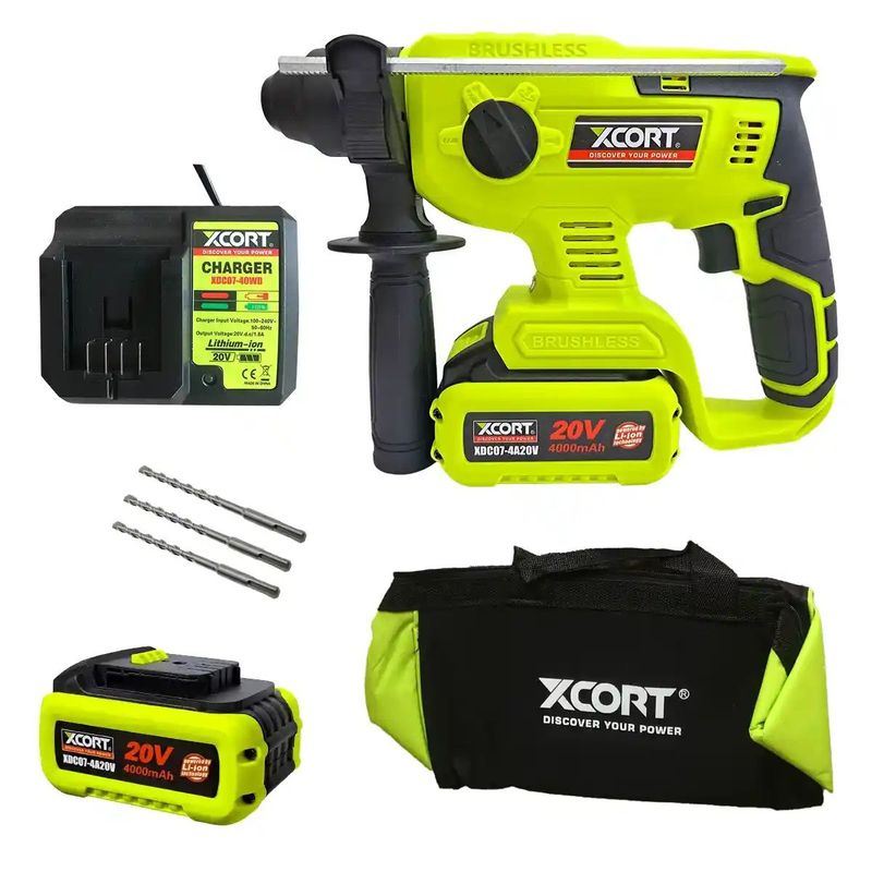 XCORT - Rotomartillo Brushless SDS Plus 20V