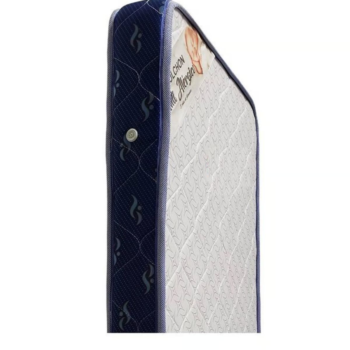 LIFESTYLES - P-Colchón para Cuna Pack & Play de 3” Azul