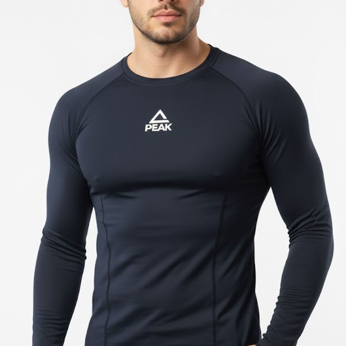 PEAK - Polo de compresion deportivo-Calentador corporal