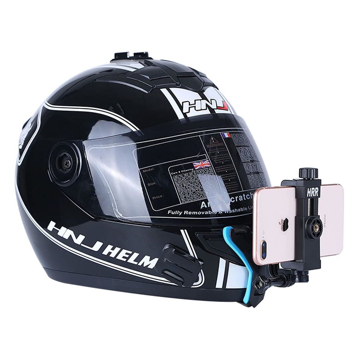 GENERICO - Soporte Para Celular Gopro En Casco De Moto