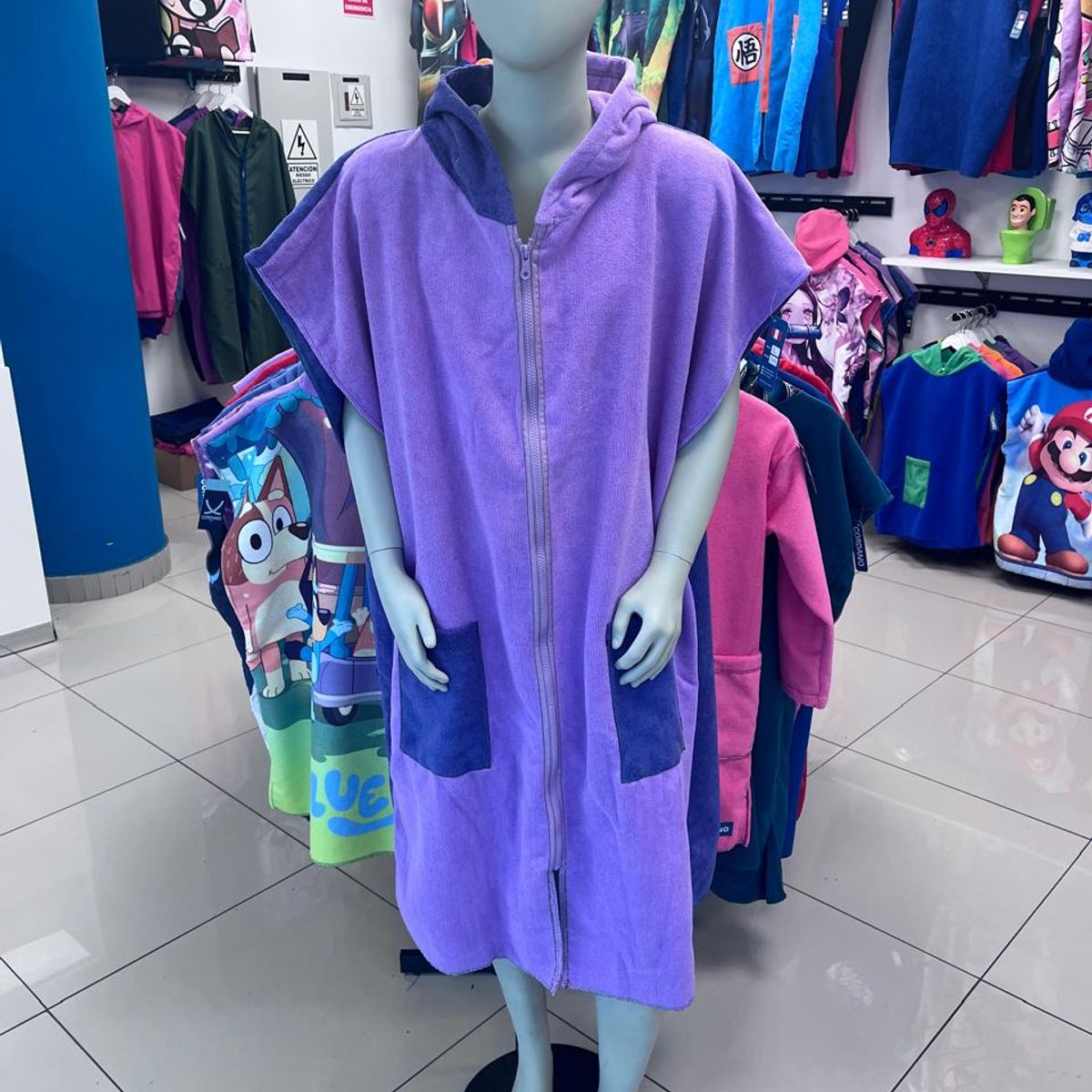 GENERICO - TOALLA CAMBIADOR CORDANO ADULTO CIERRE ML LILA MORADO MIX