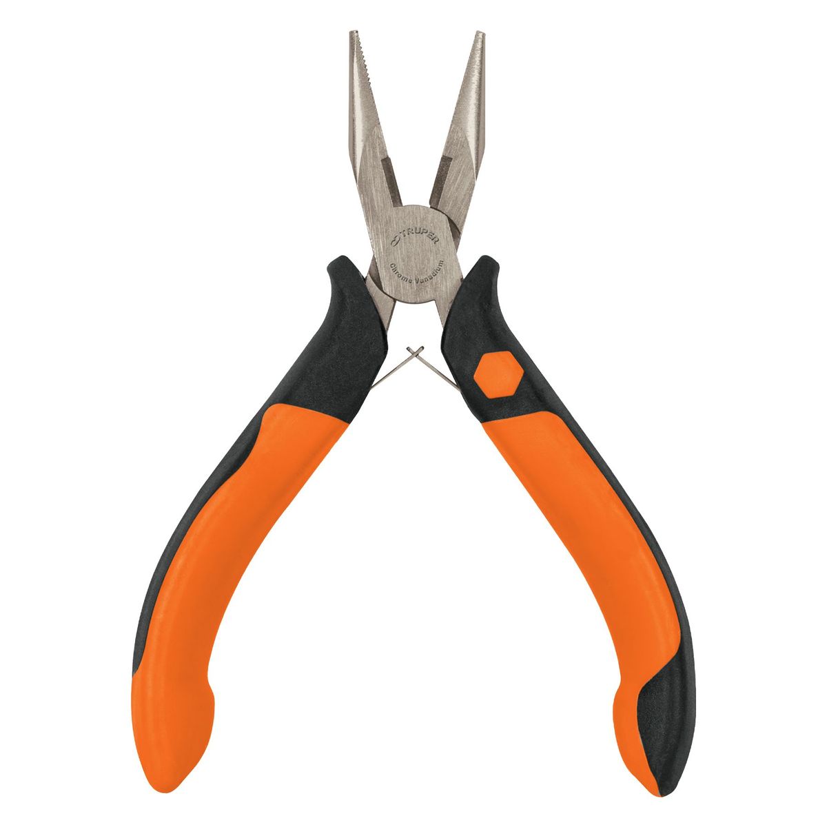 Truper - Alicate 5" (13cm) Punta y Corte Mini Comfort Grip 17366 Truper