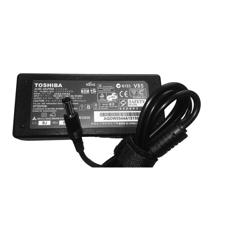NEW AC Adapter Charger For Toshiba Satellite C655D Series Laptop - Foto 8