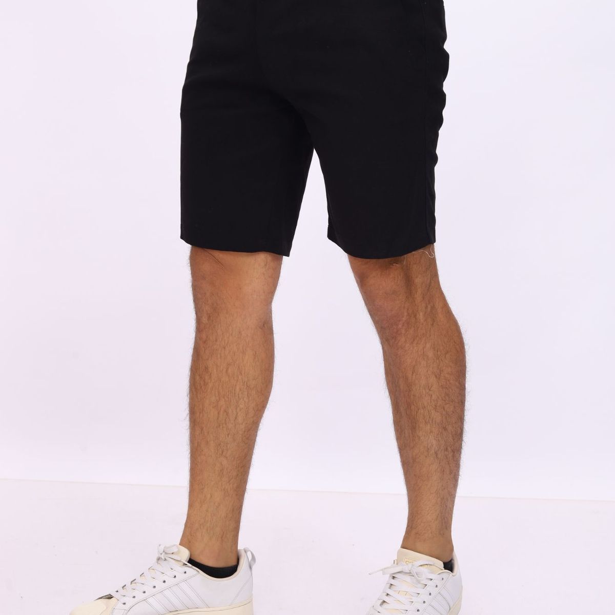 J JERAOUS - BERMUDA JERAOUS DRILL DE HOMBRE Negro