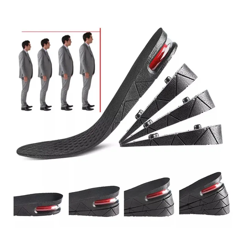 GENERICO - Plantillas Elevadoras Estatura De 3 a 7cm