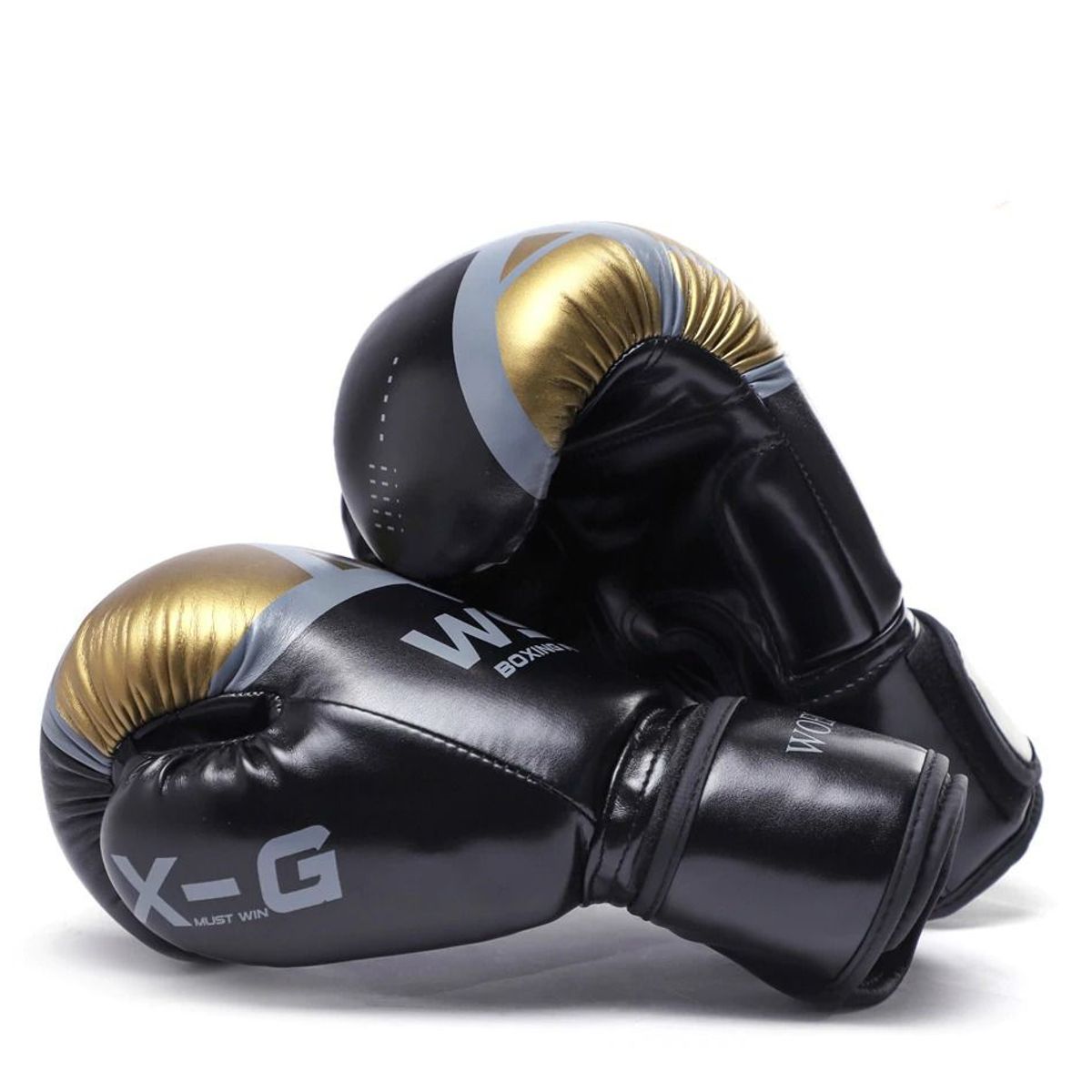 GENERICO - Guantes de Boxeo Profesional de 14 Oz Color Negro
