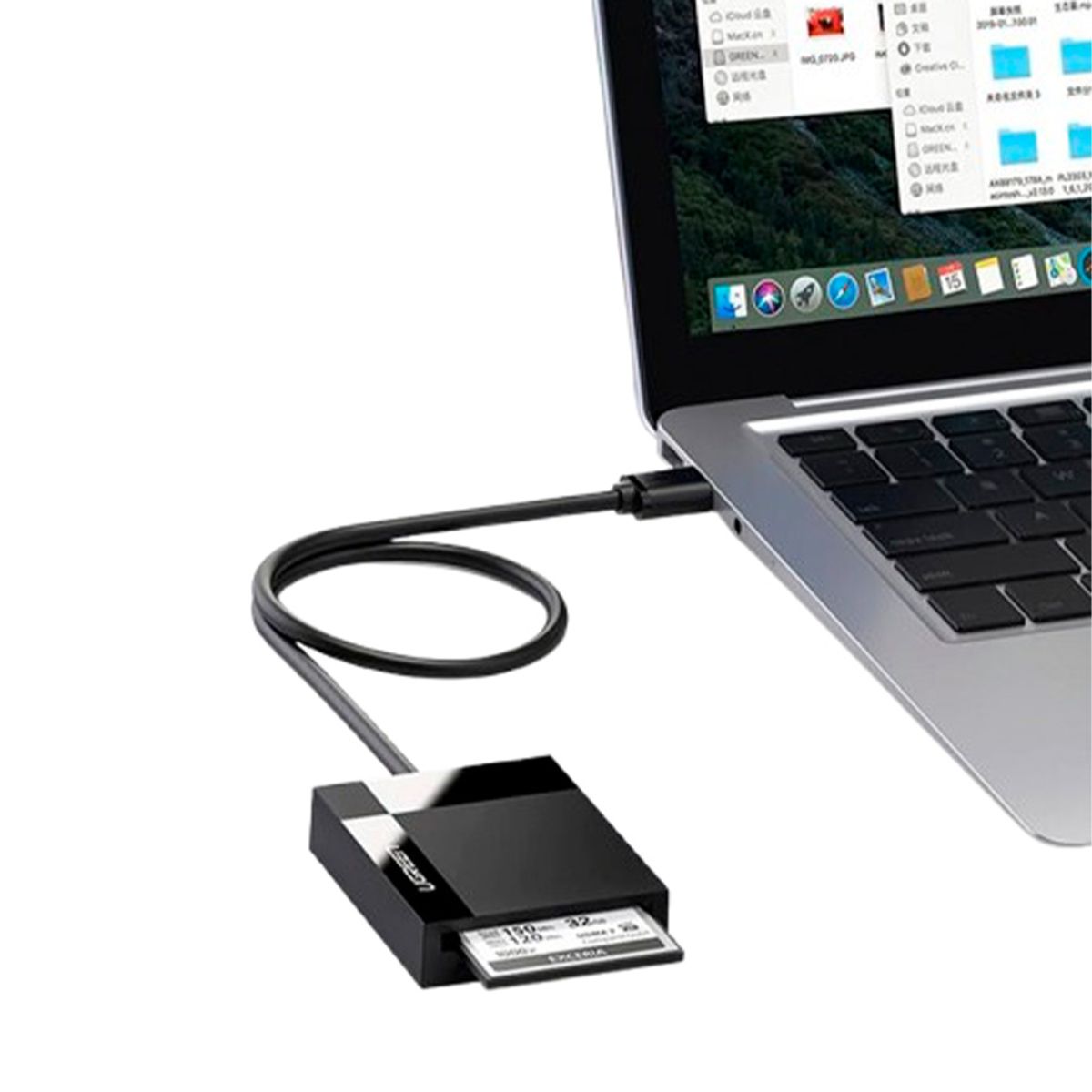 UGREEN - USB 3.0 Card Reader OTG SD TF Compact Flash Pc Portable Lector MacBook