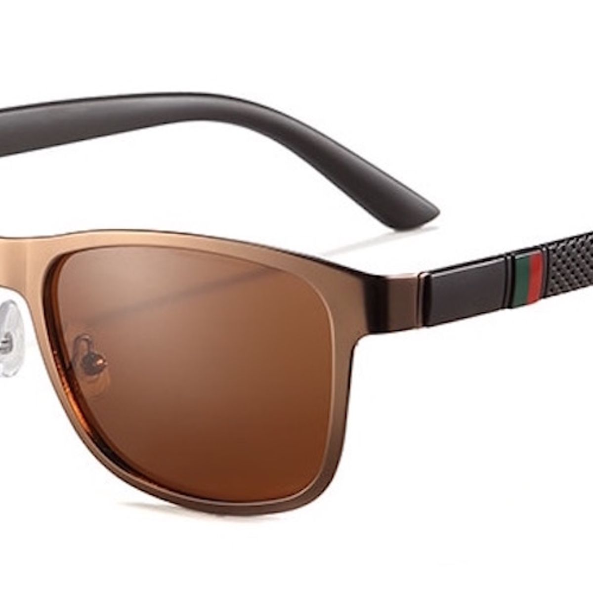 GENERICO - Lentes de Sol Polarking UV400 Deportivos Sport Marron