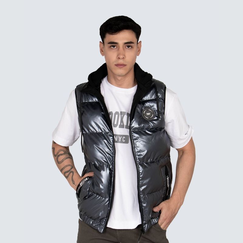 PARADA 111 - CHALECO CON CAPUCHA HOMBRE PARADA 111 TIMMY_.