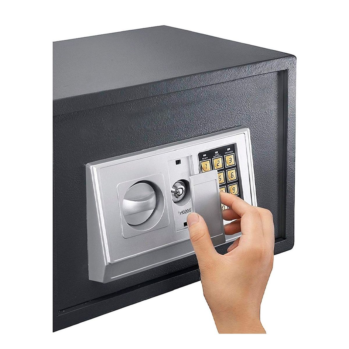 GENERICO - Caja Fuerte Seguridad Apertura Electrónica Y Llaves