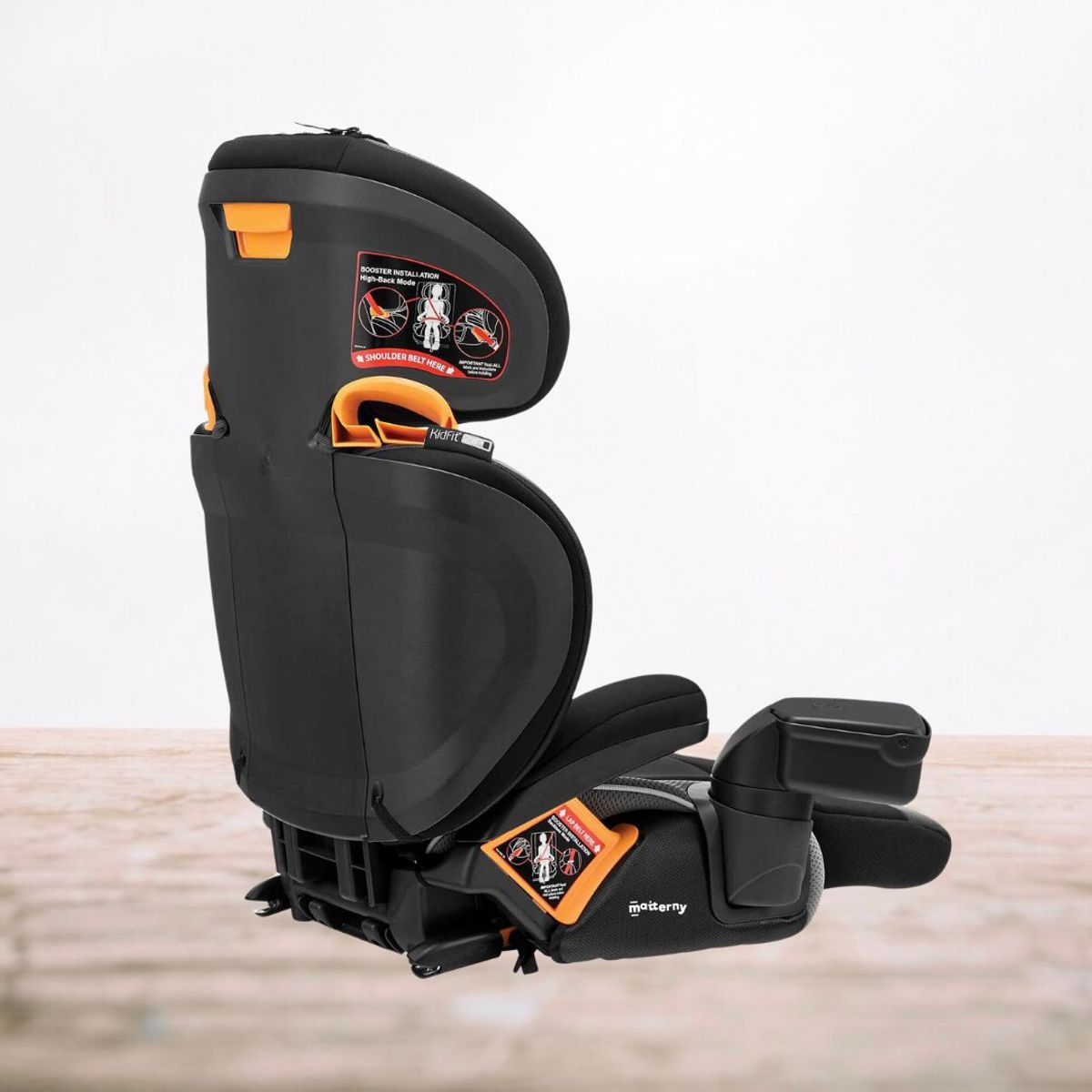 CHICCO - Silla de Auto para Bebé «KIDFIT ZIP AIR PLUS» Gray