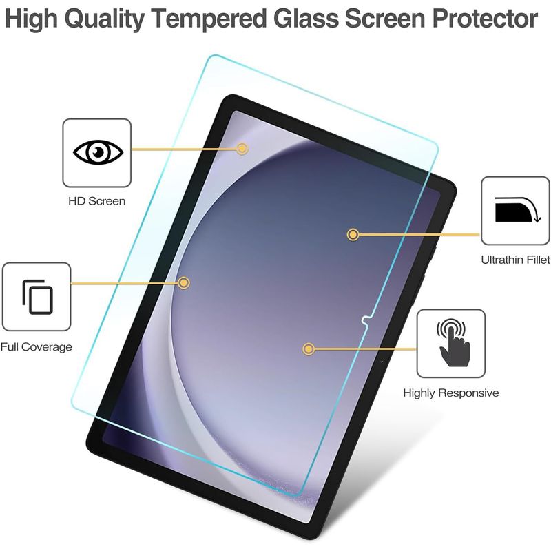 GENERICO - Mica Vidrio Templado para Tablet Galaxy Tab A9+ A9 plus 11" - 2023