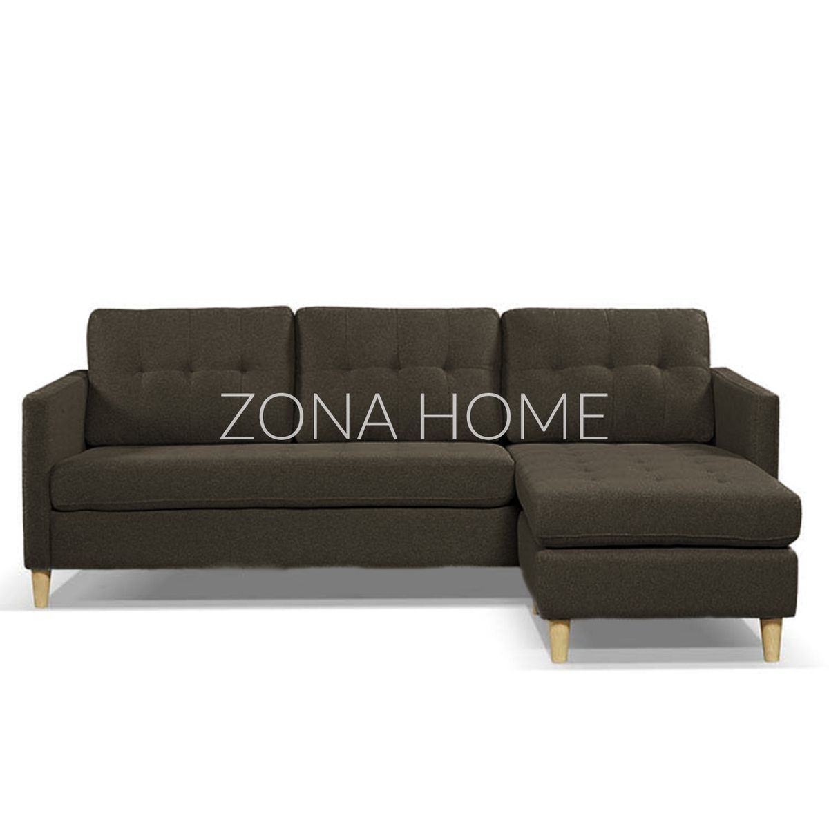 GENERICO - Seccional Derecho Sol 4 Cuerpos en L - Marrón