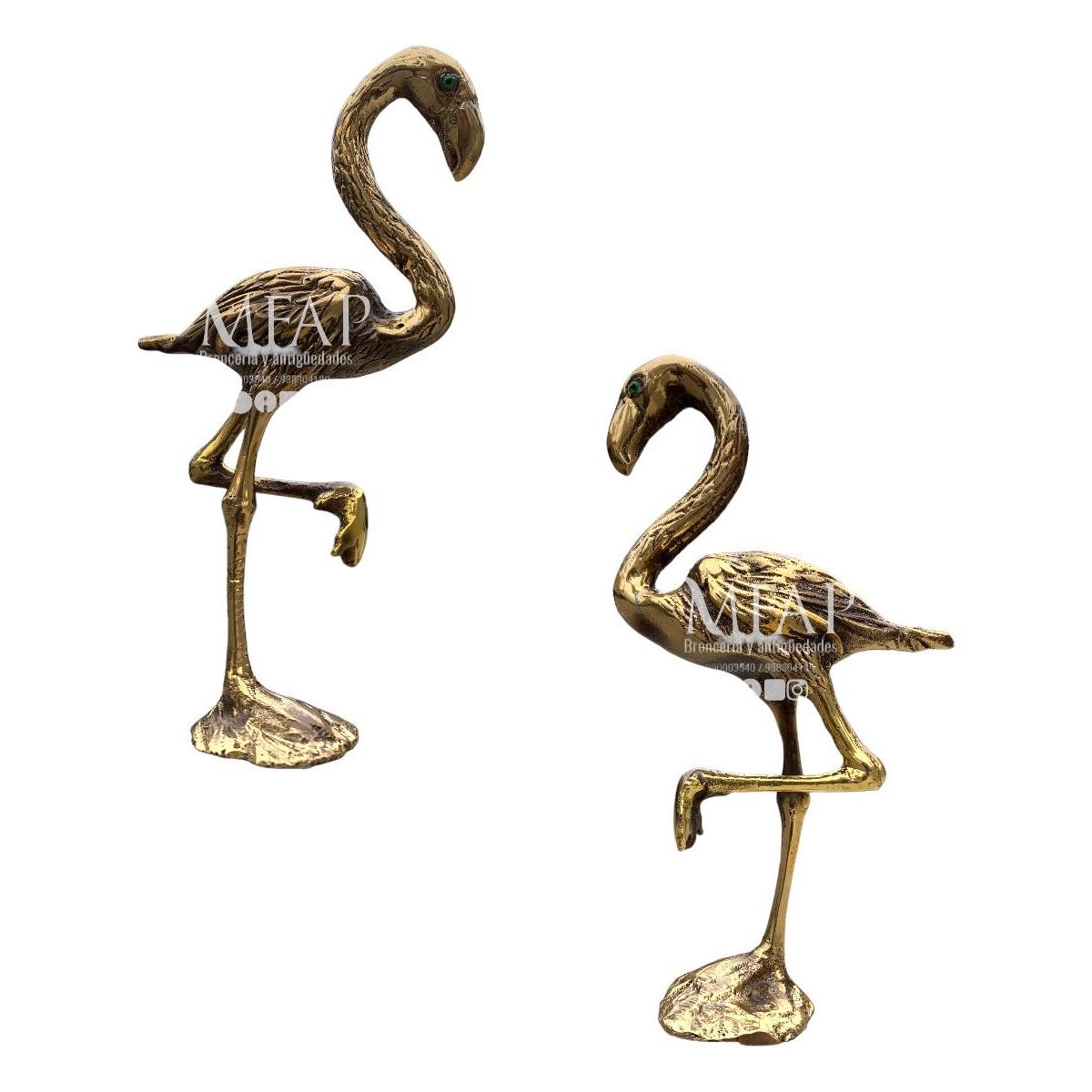 MFAP BRONCERIA Y ANTIGUEDADES - Escultura de parihuana en bronce