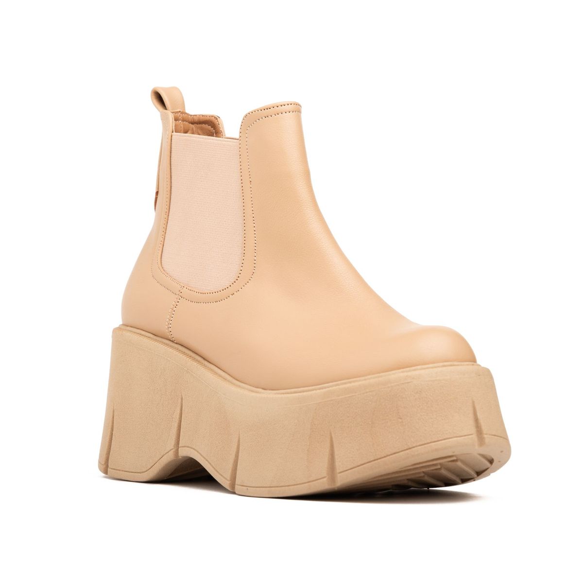 NEBULA - Botas Uncover - Nébula - Beige