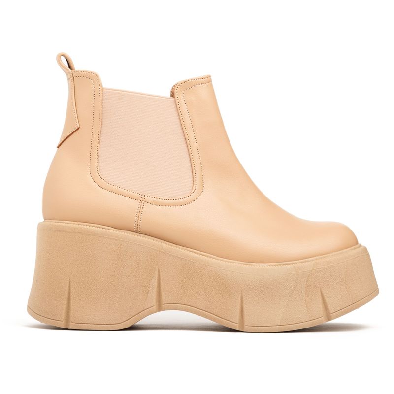 NEBULA - Botas Uncover - Nébula - Beige