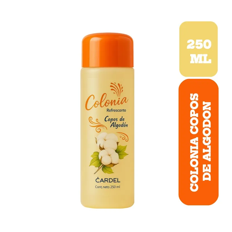 GENERICO - COLONIA  REFRESCANTE COPOS DE  ALGODON X 250 ML