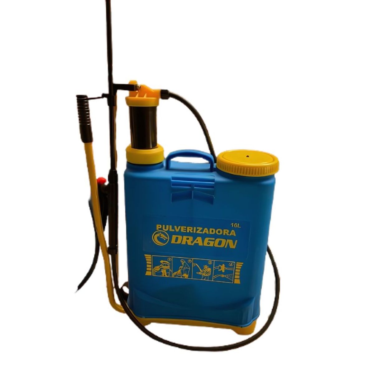 GENERICO - Mochila Pulverizador Fumigador Dragon de espalda Manual 16 litros