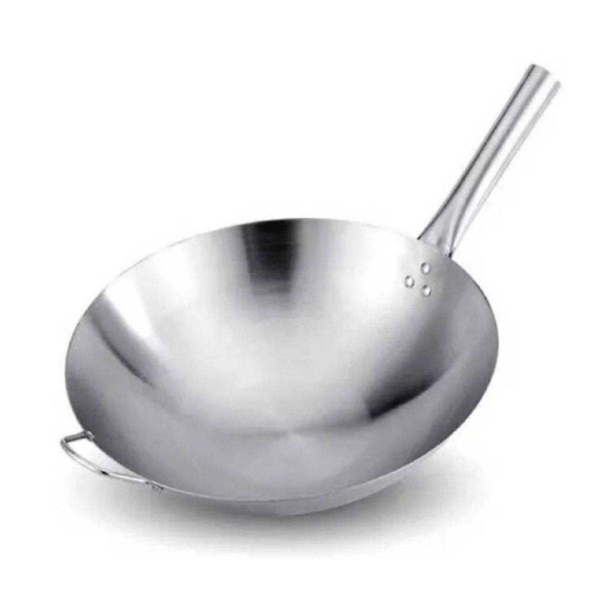 GENERICO - Sarten Wok Chifero 38cm de Acero Inoxidable