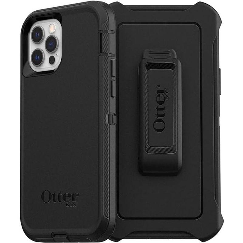 GENERICO - Funda para iPhone 7 Plus Otterbox Defender Negro Antishock Resistente