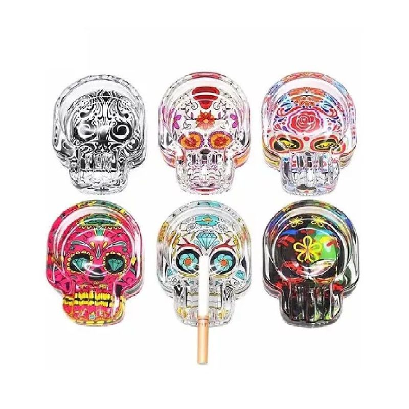 OTTOWARE - SET DE 3 CENICEROS MODELO CALAVERA
