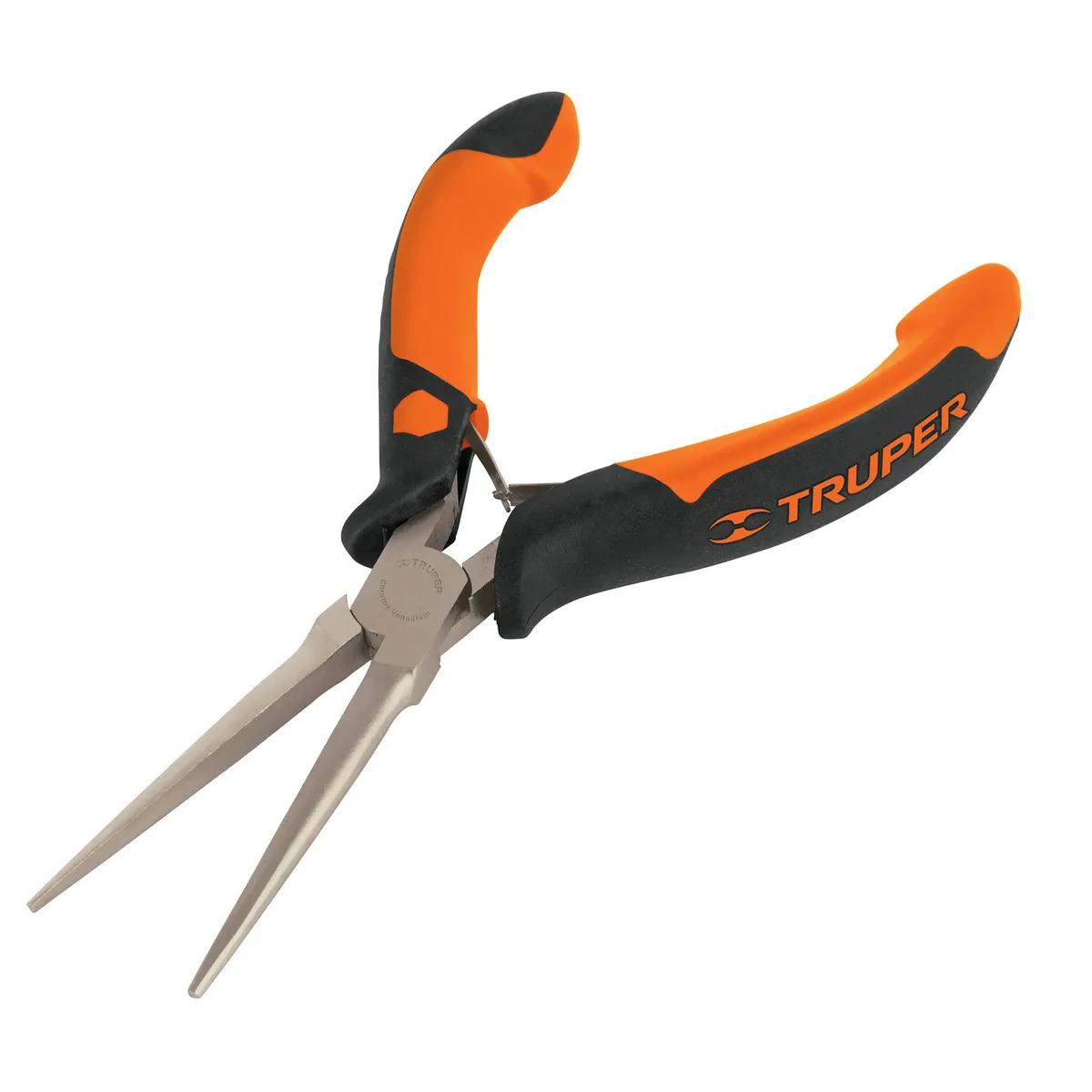 TRUPER - Alicate 6" (15cm) Punta de Aguja Mini Comfort Grip 17369 Truper