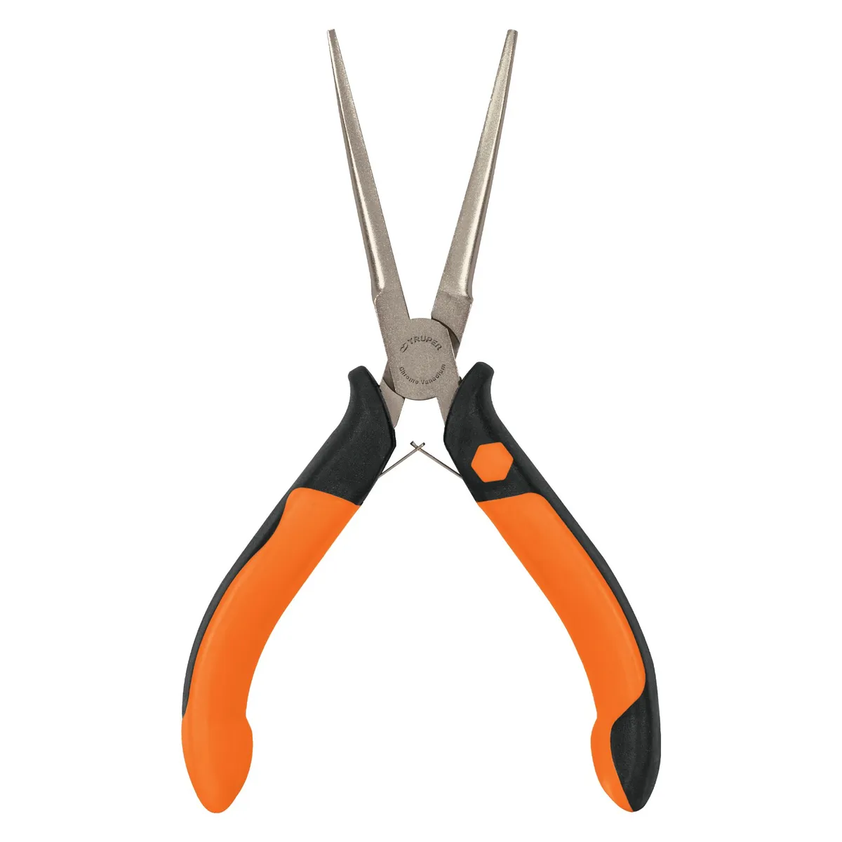 TRUPER - Alicate 6" (15cm) Punta de Aguja Mini Comfort Grip 17369 Truper