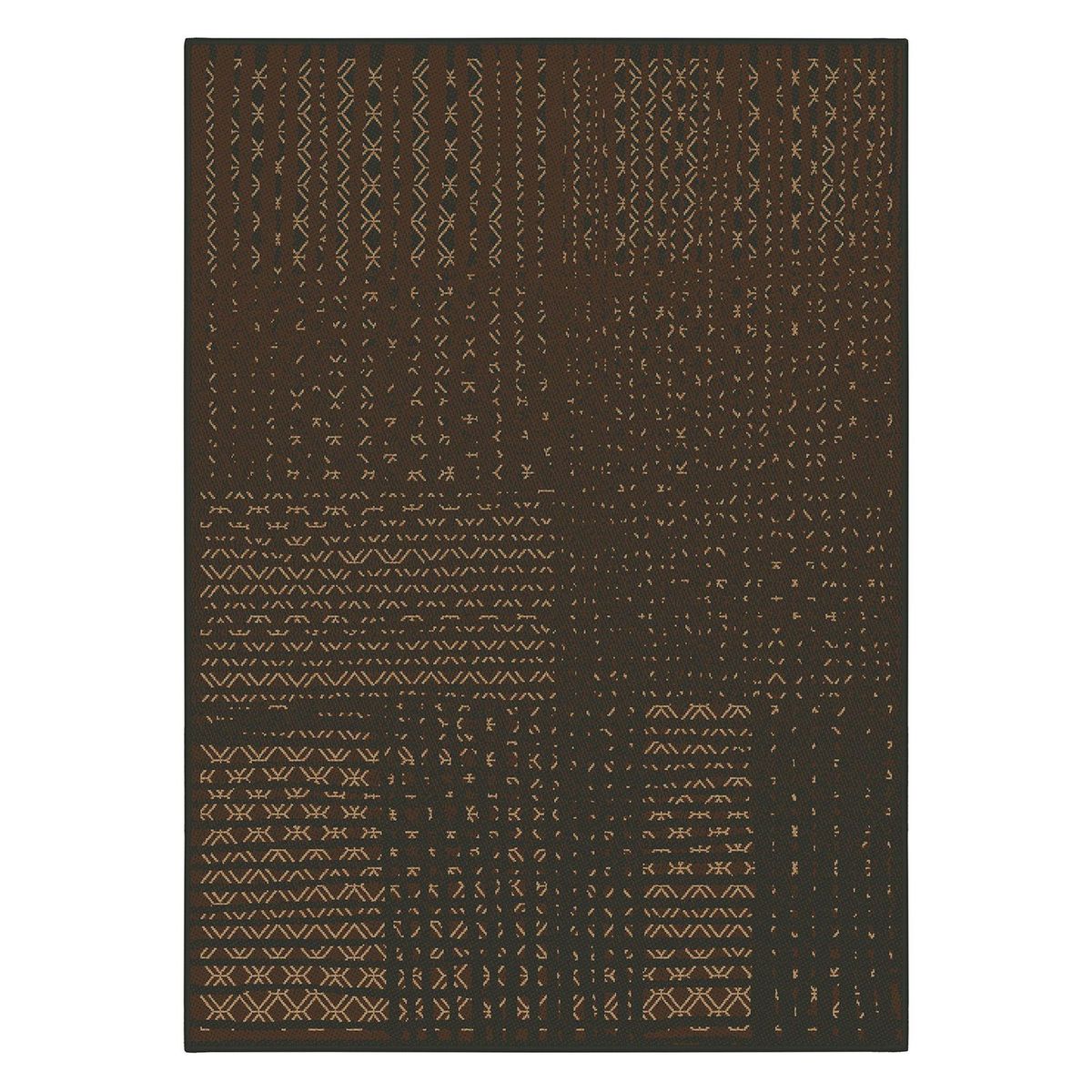 GENERICO - Alfombra Rectangular Luna Black 200 x 290cm