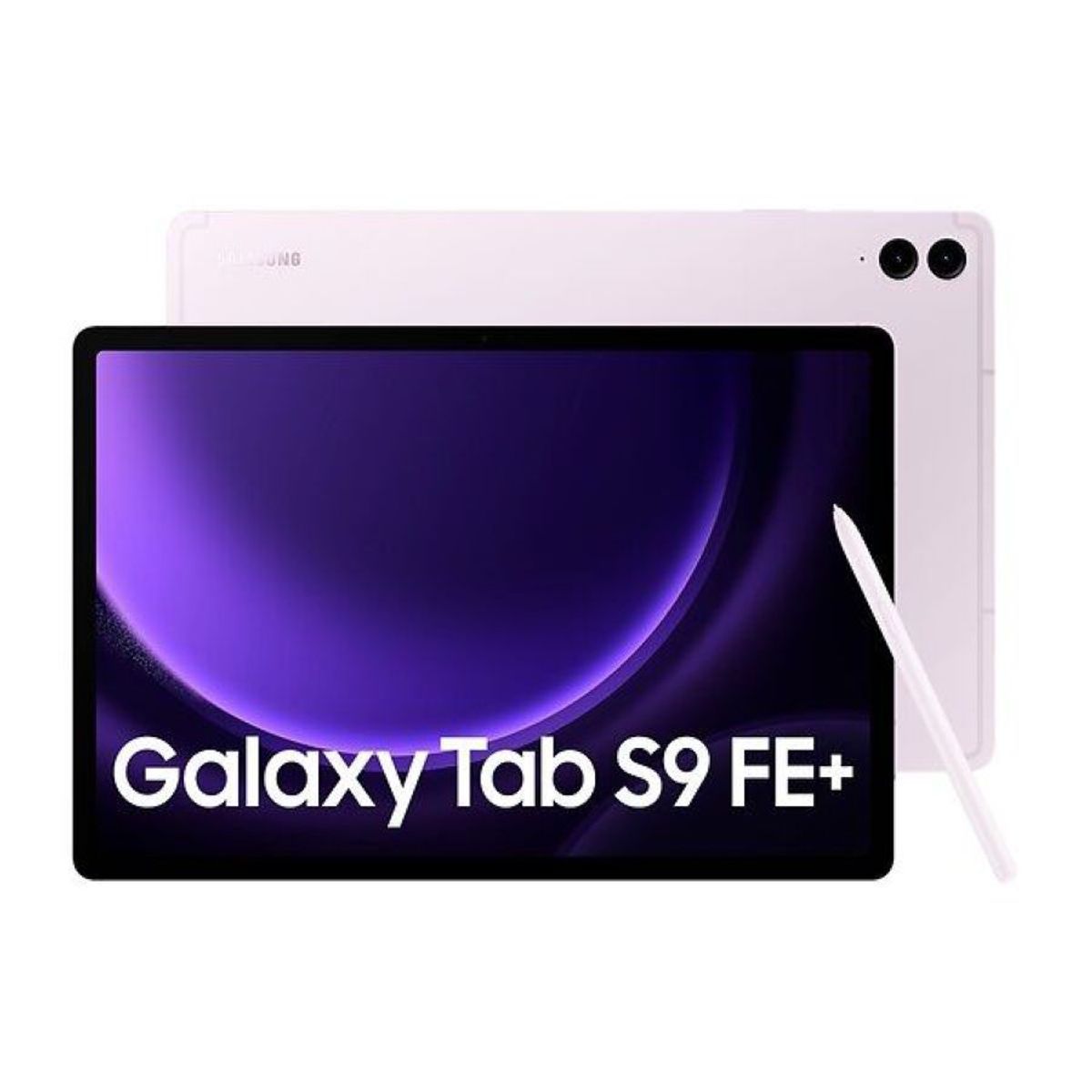 SAMSUNG - Tablet Samsung Galaxy Tab S9 FE Plus SM-X610 12,4 WUXGA+, WiFi 8GB 128GB, S-Pen + Funda, Lavanda.