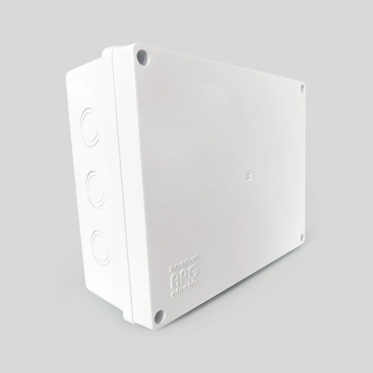 GENERICO - Caja de Derivación para Conexiones Eléctricas 20x25x10cm