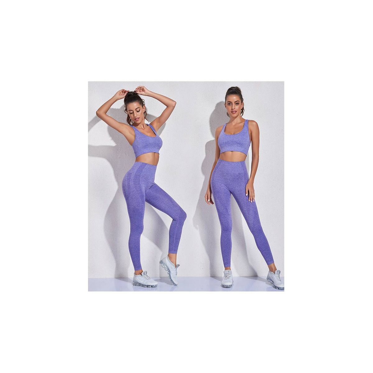 GENERICO - Set Fitness 2 Piezas Dama Tipo Shein Modelo Yoga