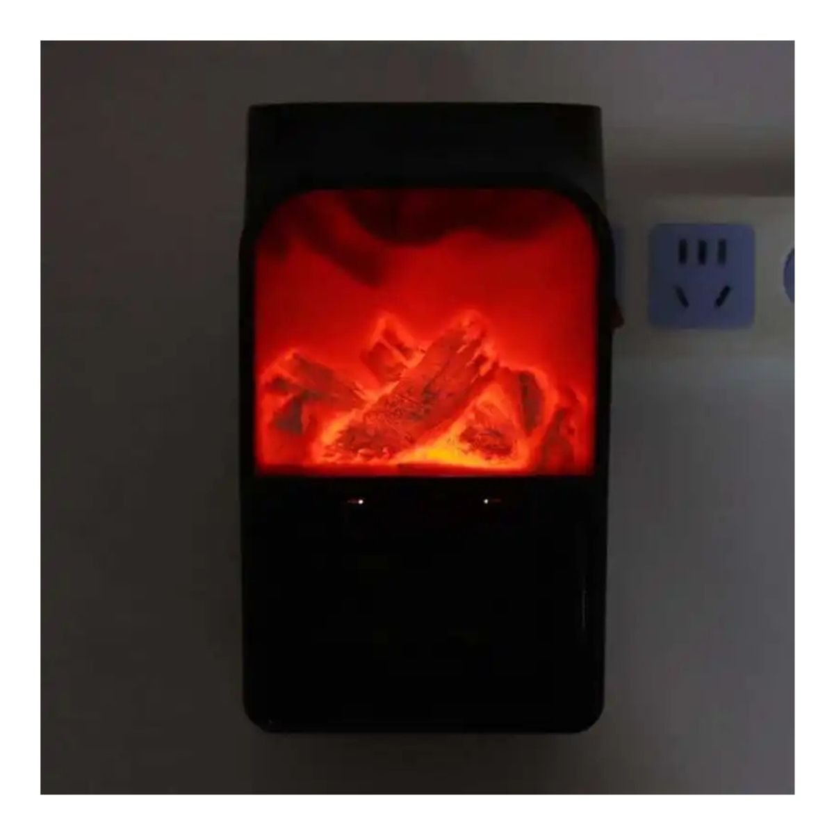 ROHS - Calefactor Electrico 3D Flame Heater de 900 Watts