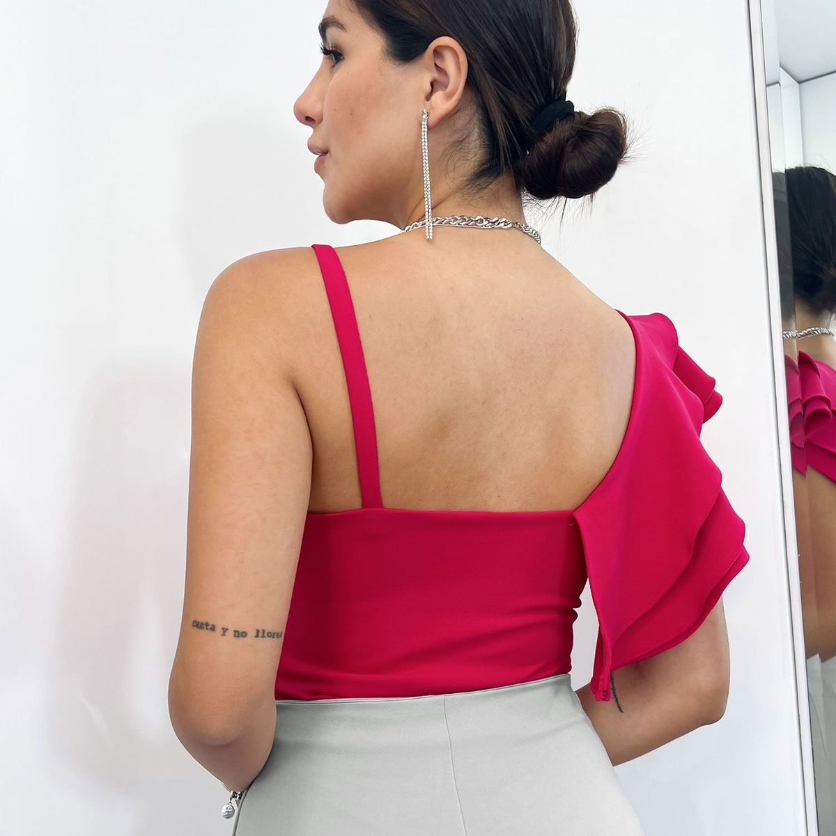 TEILOR - Body Casual Con Vuelos Mujer