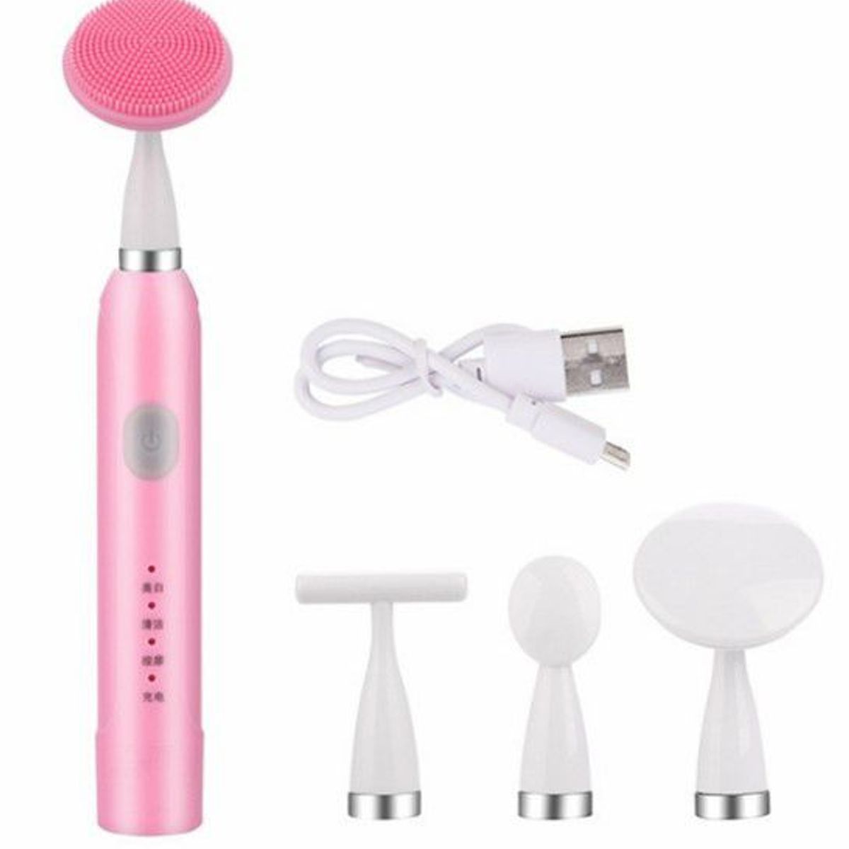 GENERICO - Masajeador Limpiador Facial Sonico Blanqueador Facial