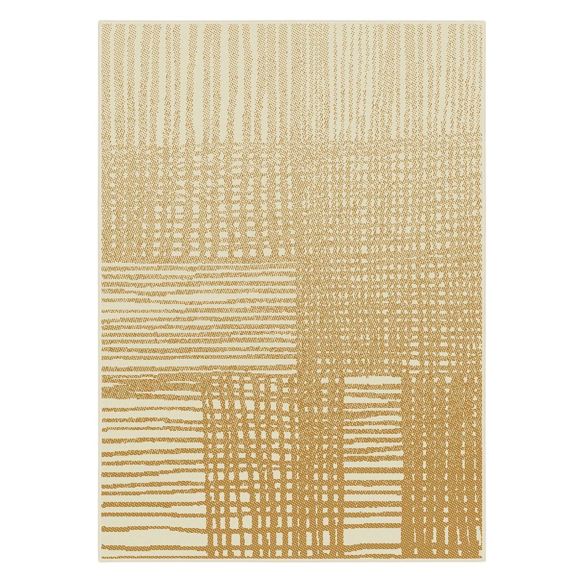 GENERICO - Alfombra Rectangular Luna Creme Mustard 160 x 225cm