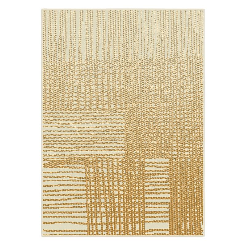 GENERICO - Alfombra Rectangular Luna Creme Mustard 160 x 225cm