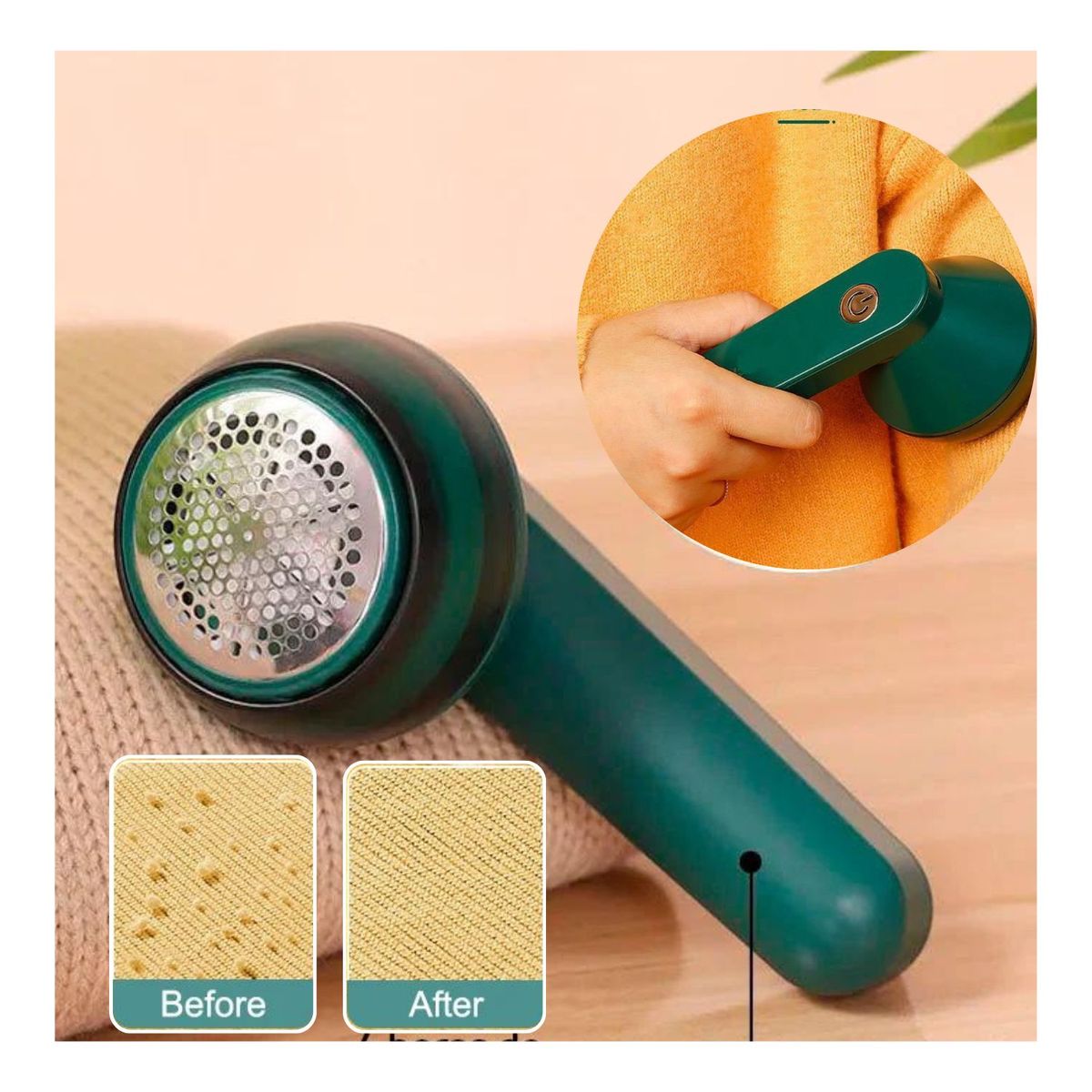 ROSH - Removedor de Pelusa Recargable y Portátil