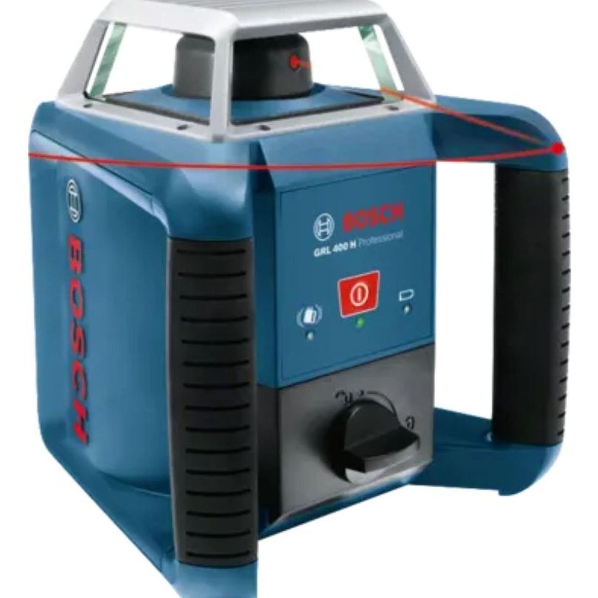 BOSCH - Nivel Láser Rotativo Bosch GRL 400 H con Receptor – Alcance Largo