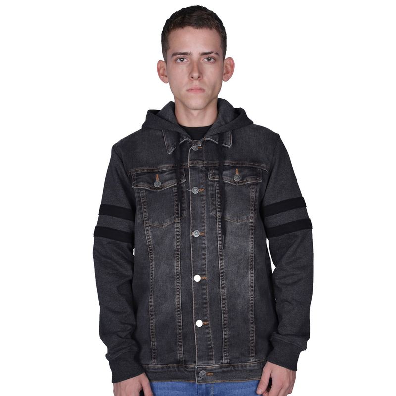 ELENEX - Casaca Denim Hombre Elenex